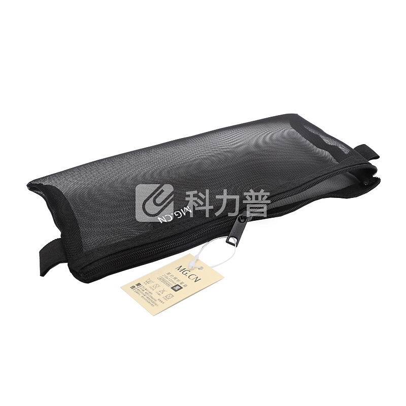 晨光 M＆G 晨光(M&G)透明网纱笔袋黑色1个装APB95494 中号黑色