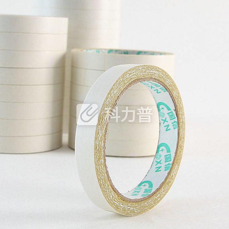晨好(CH) 双面胶 黄油双面胶 黄油胶 强力 黄色 2.0cm 12个/筒