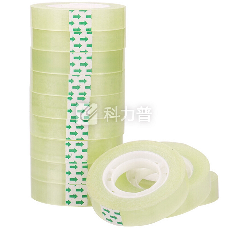 天章办公(TANGO) 探戈高透明学生文具小胶带12mm*30y(27.43米/卷)12卷/筒装
