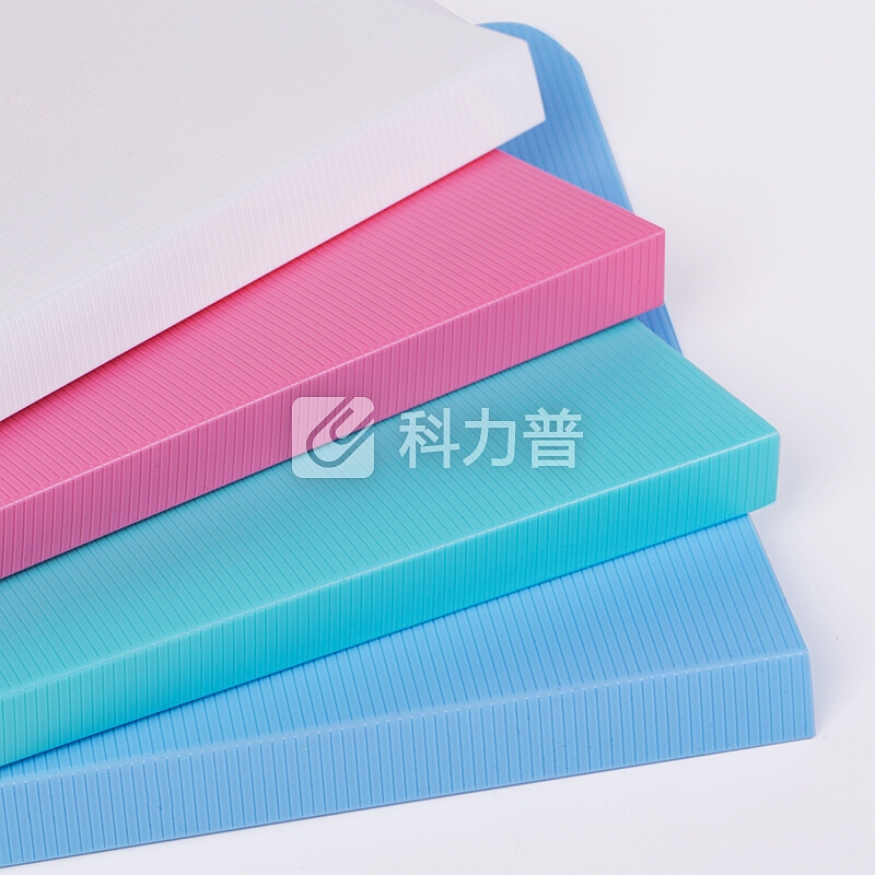 得力(deli)A4单强力夹+插袋文件夹/资料夹 不锈钢夹具 米白