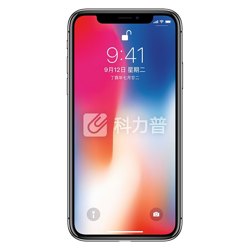 Apple 苹果 iPhone X 全面屏全网通4G智能手机 深空灰色(64GB)一年碎屏险
