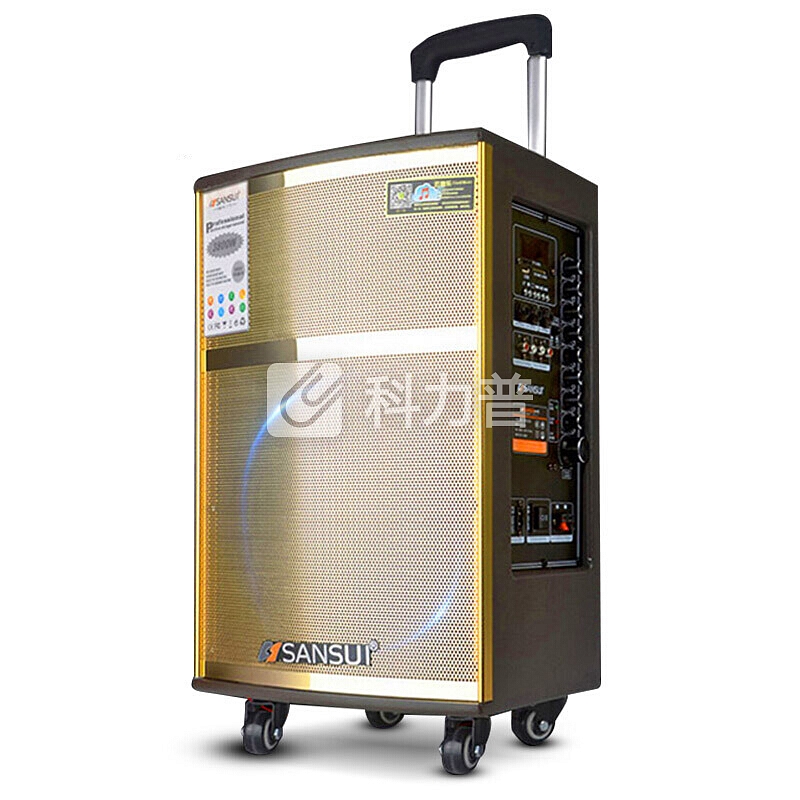 山水 (SANSUI)SG2-12 广场舞音响 户外便携式蓝牙拉杆音箱双麦克风12英寸