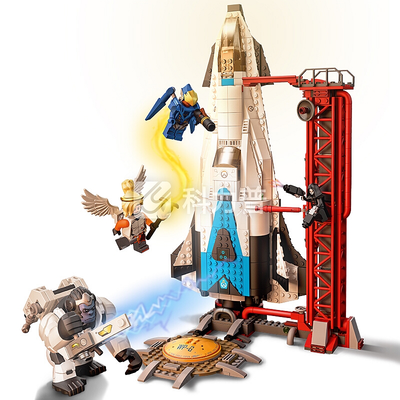 乐高(LEGO)积木 守望先锋Overwatch监测站直布罗陀9岁+ 75975 儿童玩具 男孩女孩生日礼物 1月上新