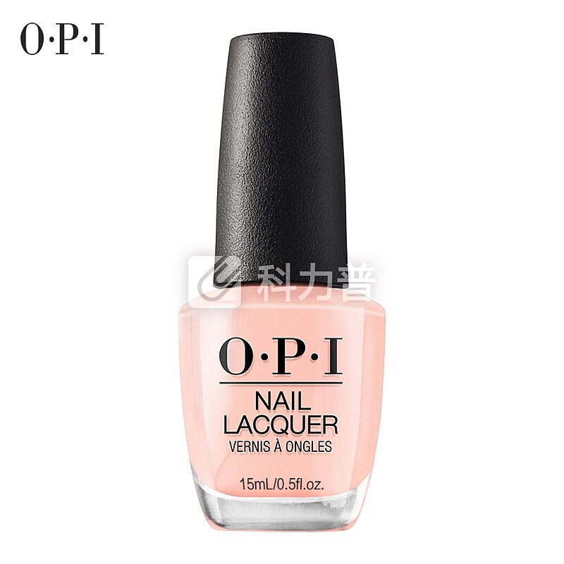 OPI指甲油浅红灰色NLL12 15ml(环保无毒 经典裸色 持久快干)新老包装更替中随机发货