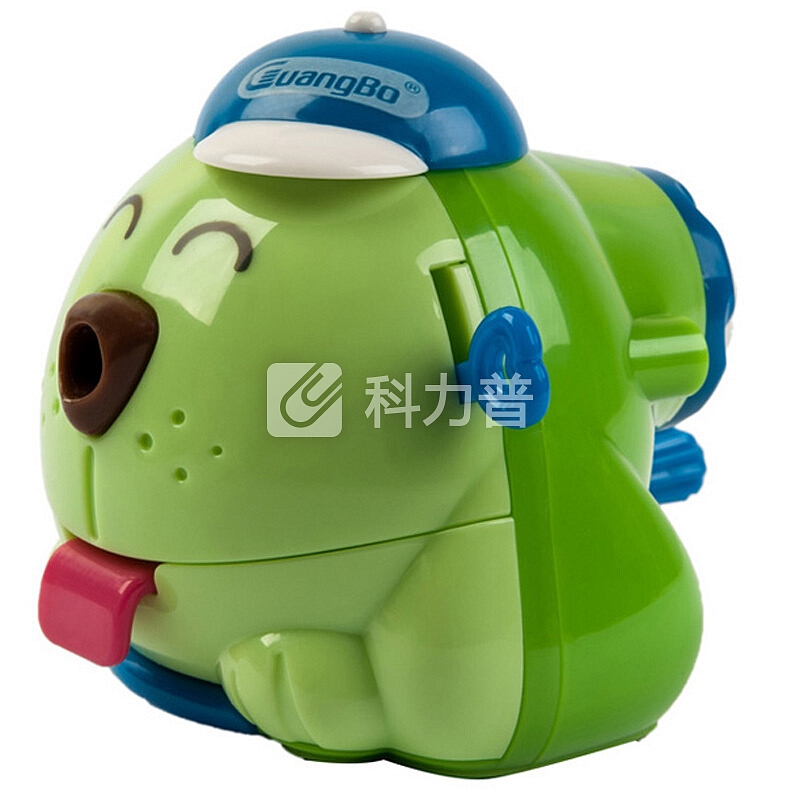 广博(GuangBo)笨笨狗可爱铅笔刀/削笔机/学习用品 颜色随机 单个装XBQ9735