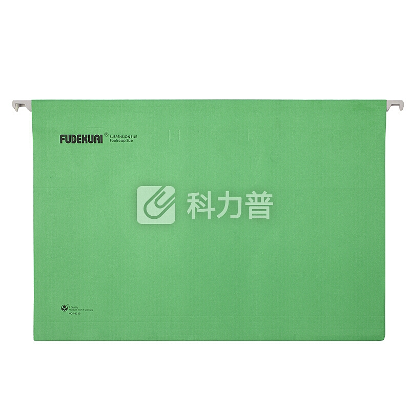 富得快(Fudek) 25个装 FC纸质挂快劳/吊快劳 98330 绿色