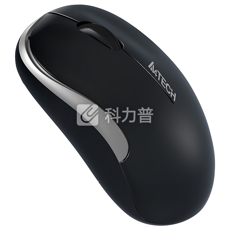 双飞燕(A4TECH) G3-300N 无线鼠标 办公鼠标 笔记本鼠标(亮黑)
