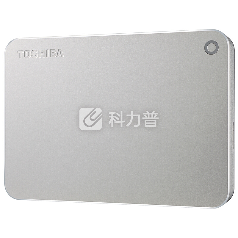 东芝 TOSHIBA 东芝（TOSHIBA）1TB USB3.0 移动硬盘 CANVIO Premium 2.5英寸 金属银 高端臻选
