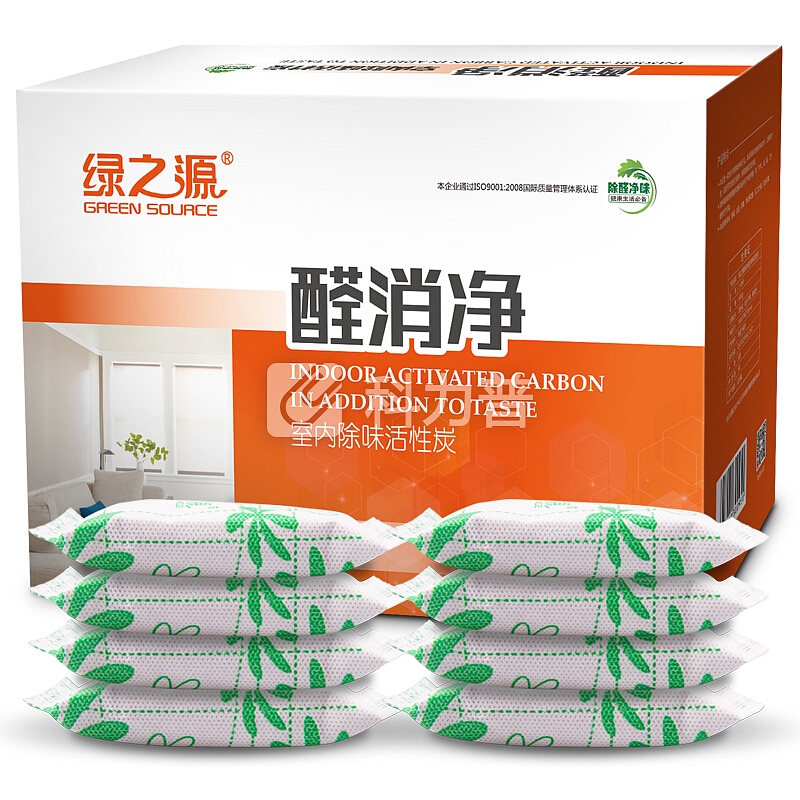绿之源 6000g醛消净 室内除味活性炭新房装修活性炭包 车用去除甲醛清除剂竹炭包