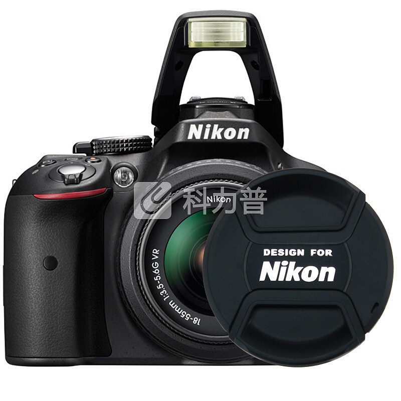 天气不错 77mm尼康镜头盖 适合Nikon D7100/D3300/D5300等单反相机/24-120mm/28-300mm/16-35mm/24-70mm等
