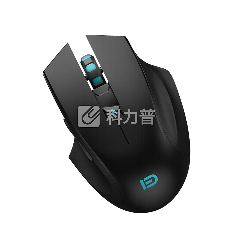 富德 i720无线静音鼠标 家用台式电脑笔记本游戏鼠标 电竞竞技无线便携鼠标 黑色