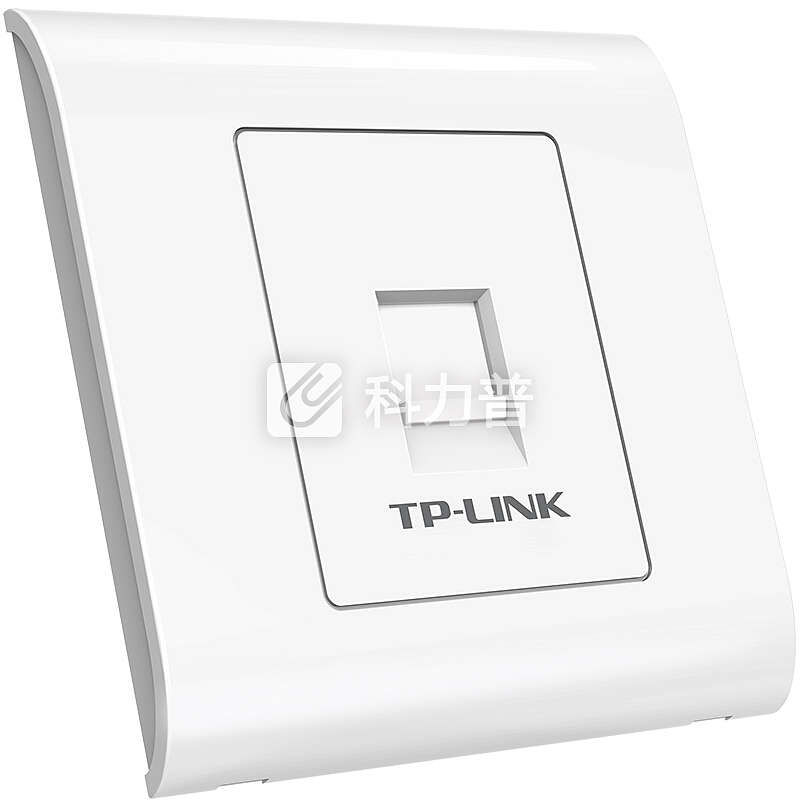 普联 TP-LINK TP-LINK TL-EF601 单口网络信息面板 86型工程级电脑光纤宽带网线插座（集成六类非屏蔽免打信息模块）