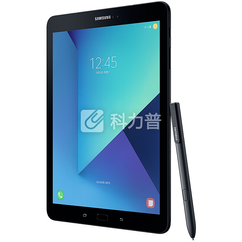 三星Tab S3 T825平板电脑 9.7英寸4G全网通商务(四核/AMOLED屏/4G/32G/6000mAh/6mm厚/S-Pen/指纹识别)黑色