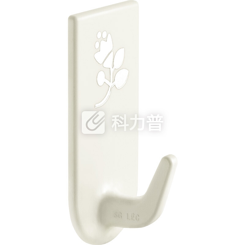 日本丽固(LEC)H-003 强力挂钩粘钩 承重2.0kg 3个装 卫生间浴室厨房粘胶
