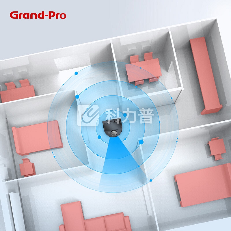 格兰博 Grand-Pro 格兰博（Grand-Pro）扫地机器人 激光导航规划全自动智能家用吸尘器CH880