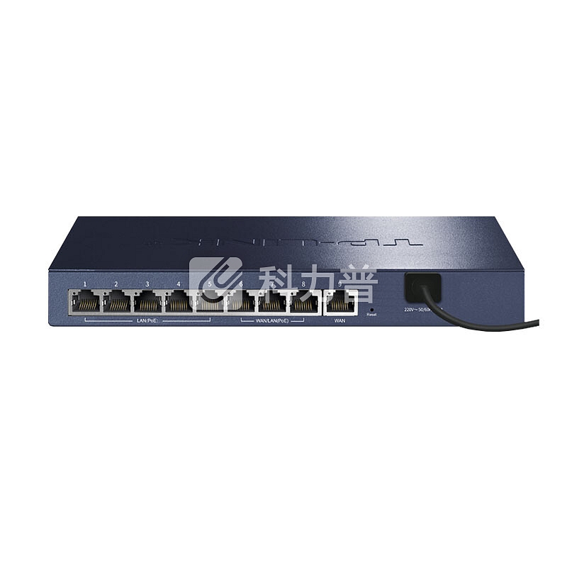 TP-LINK 1200M千兆智能组网AP套装 分布式WiFi路由 复式别墅无线覆盖(9口AC多WAN口网关路由*1+面板AP*5)