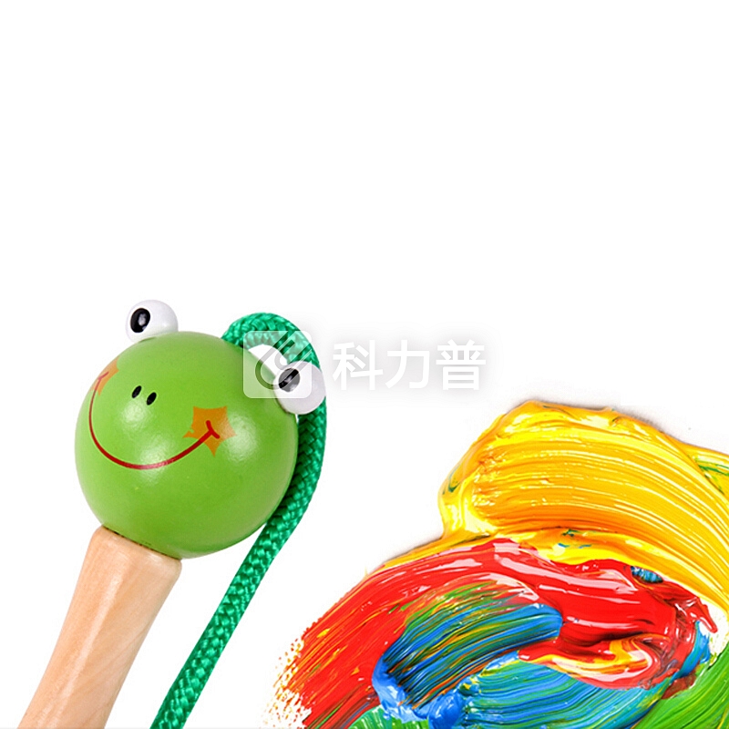 德国可来赛Classic world 儿童可爱卡通木制跳绳玩具 宝宝小学生男孩女孩小孩健身玩具礼物 青蛙跳绳4634