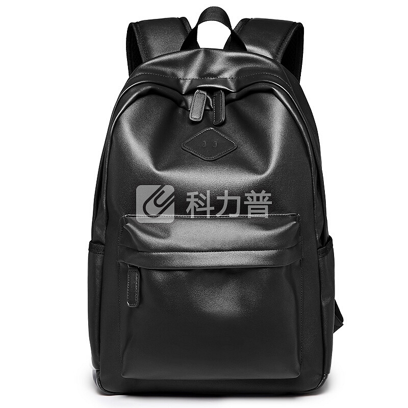 第九城V.NINE 双肩背包男士大容量15.6英寸电脑包韩版潮流大中学休闲书包 VD7BV32944J 黑色