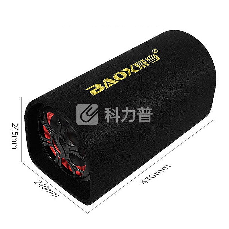 暴享(BA0X)AY818 便携式USB车载蓝牙音箱 12v/24v/220V车家两用低音炮汽车有源高音喇叭功放音响8英寸