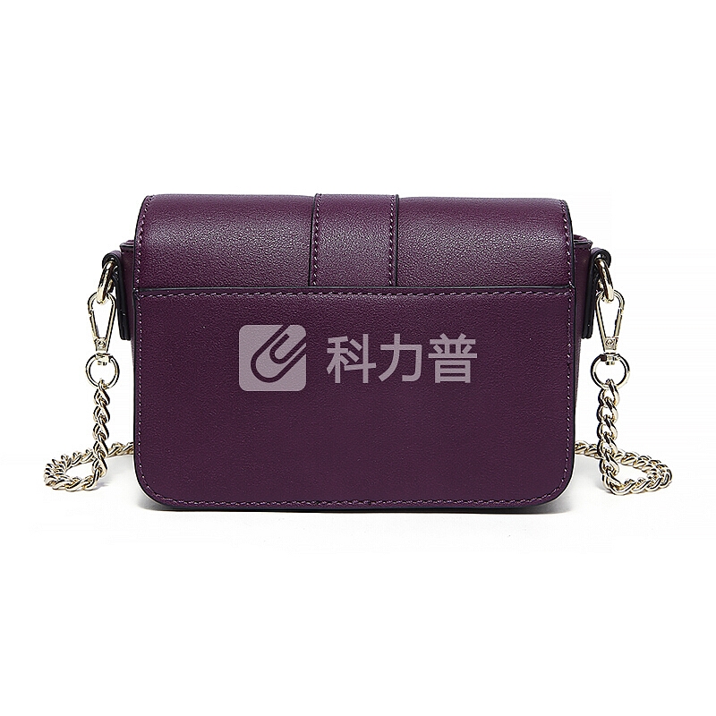 菲萝迪Ferducci 斜挎包ins超火仙女小包 百搭小清新潮包 韩版单肩斜跨女包包6016嫣紫色