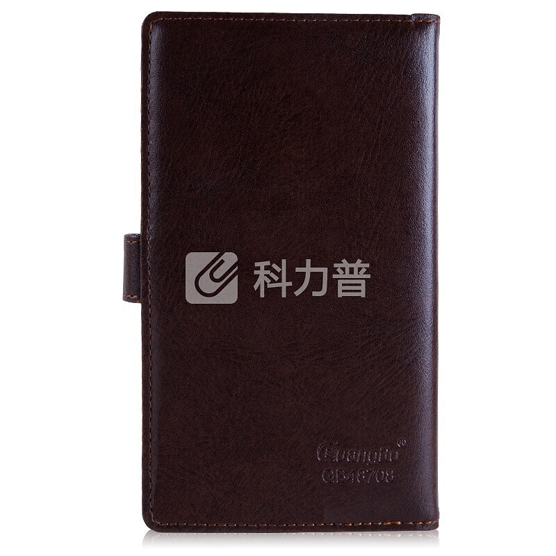 广博(GuangBo)48K120张皮面本/记事本/笔记本子 GB48708
