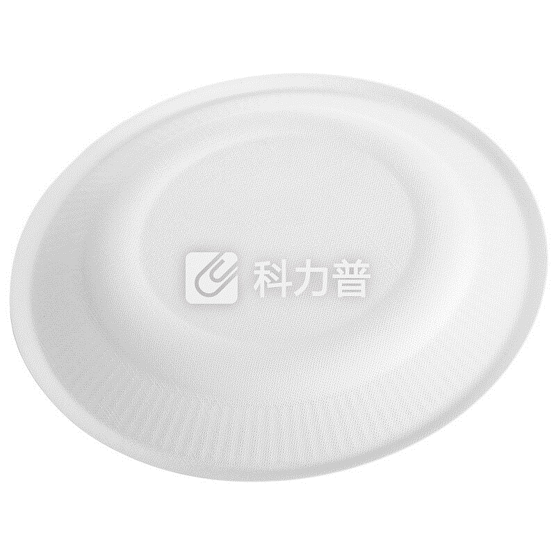 宜洁 宜洁 一次性餐碟户外烧烤可降解纸盘7寸圆盘10只/袋Y-9722