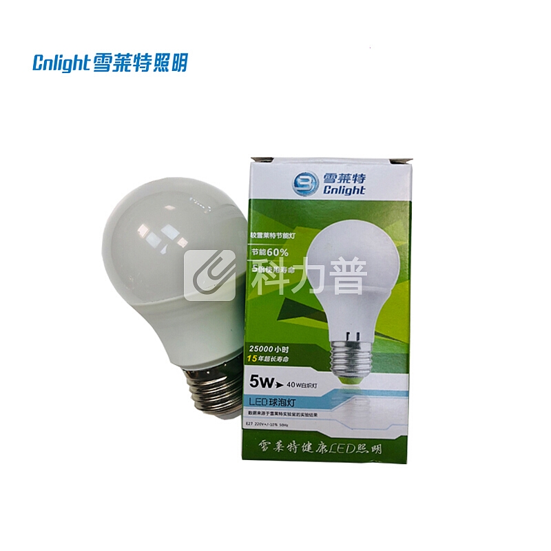 雪莱特 雪莱特（Cnlight）BPZ810-765.E27 小恒星球泡9W LED超亮球泡 6500K E27