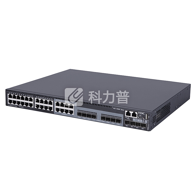 华三 H3C 华三（H3C）S5560-34C-EI 28口高性能融合以太网交换机含双电源双风扇