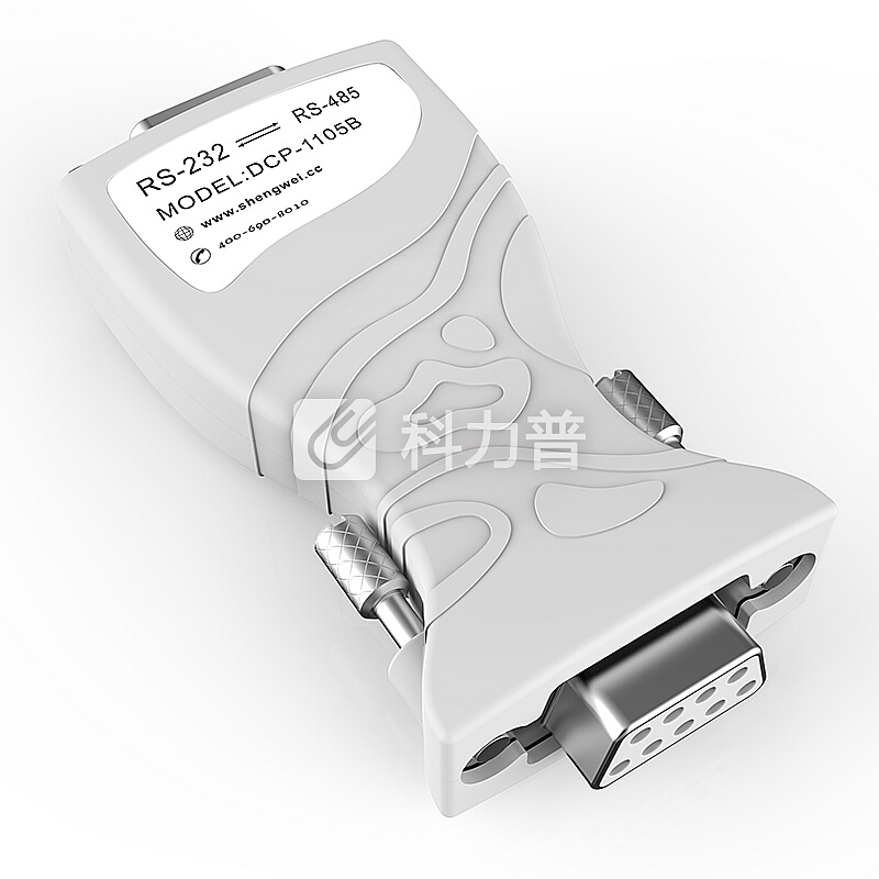 胜为(shengwei)DCP-1105B RS232转RS485通信协议转换器 无源 232转485 485转232双向互转转换器