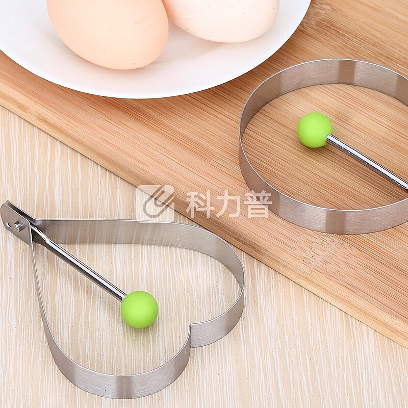 美厨 maxcook 美厨（maxcook）心形煎蛋模具 304不锈钢煎蛋器 带手柄加厚防烫 方便收纳烘焙工具MCPJ-JD01