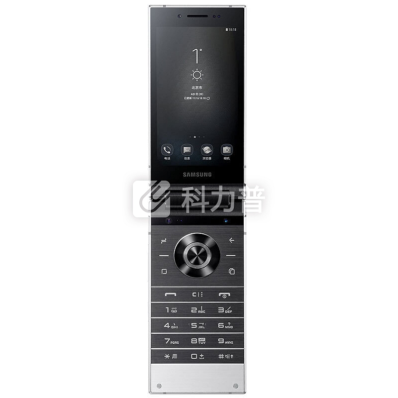 三星(SAMSUNG) W2019 高端商务翻盖手机 尊铂典藏版(6G+256G)