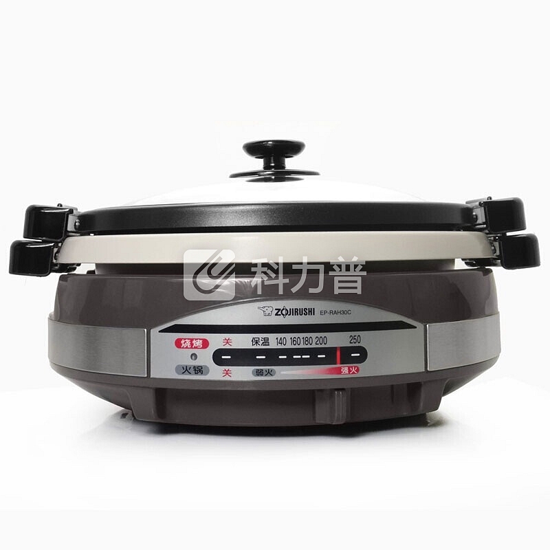 象印 ZOJIRUSHI 象印（ZOJIRUSHI）不锈钢多功能电火锅烧烤料理锅蒸煮锅EP-RAH30C-XJ