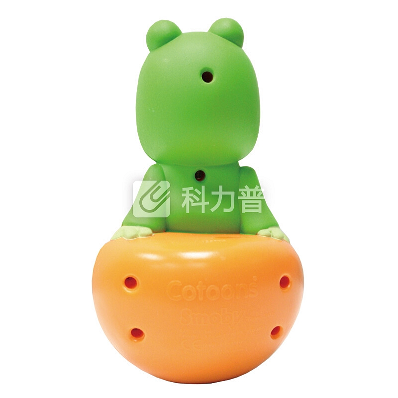 法国Smoby婴幼儿不倒翁玩具 宝宝摇铃玩具3-6-12个月 启蒙早教益智玩具 青蛙周岁礼物