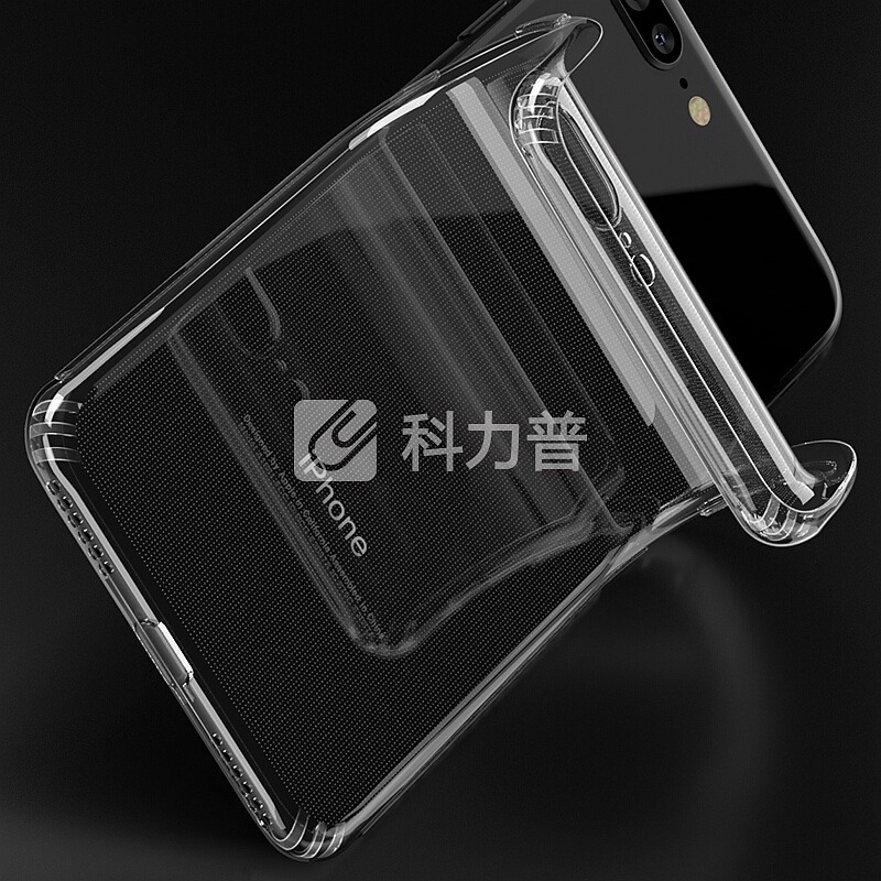 山泽(SAMZHE)苹果iPhone7 Plus/8 Plus手机壳/手机套 TPU轻薄透明保护套 硅胶防摔软壳 高透白5.5寸