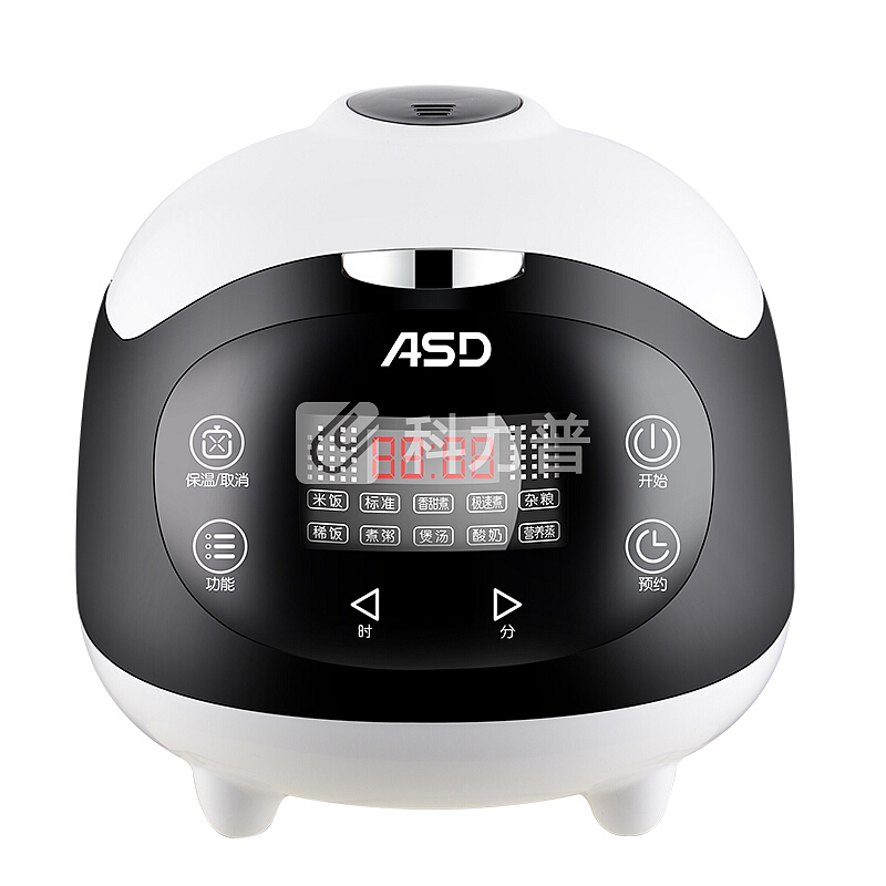 爱仕达(ASD)电饭煲1.6L迷你小熊猫煲 智能可预约 家用学生宿舍 电饭锅AR-F16E509