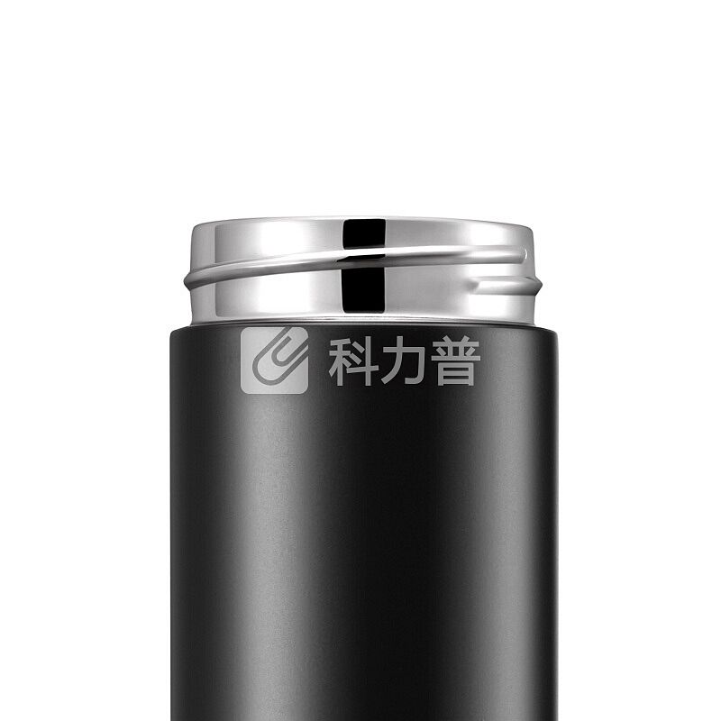 cuipo保温杯男304不锈钢水杯商务茶杯女真空便携杯子500ml 睿智黑