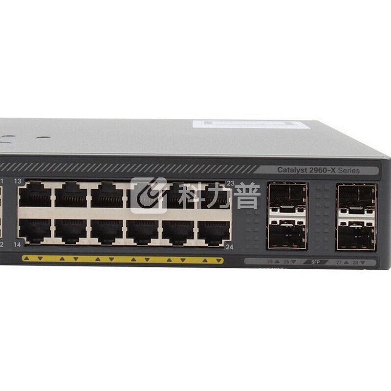思科(Cisco)WS-C2960X-24PS-L 24口千兆二层交换机
