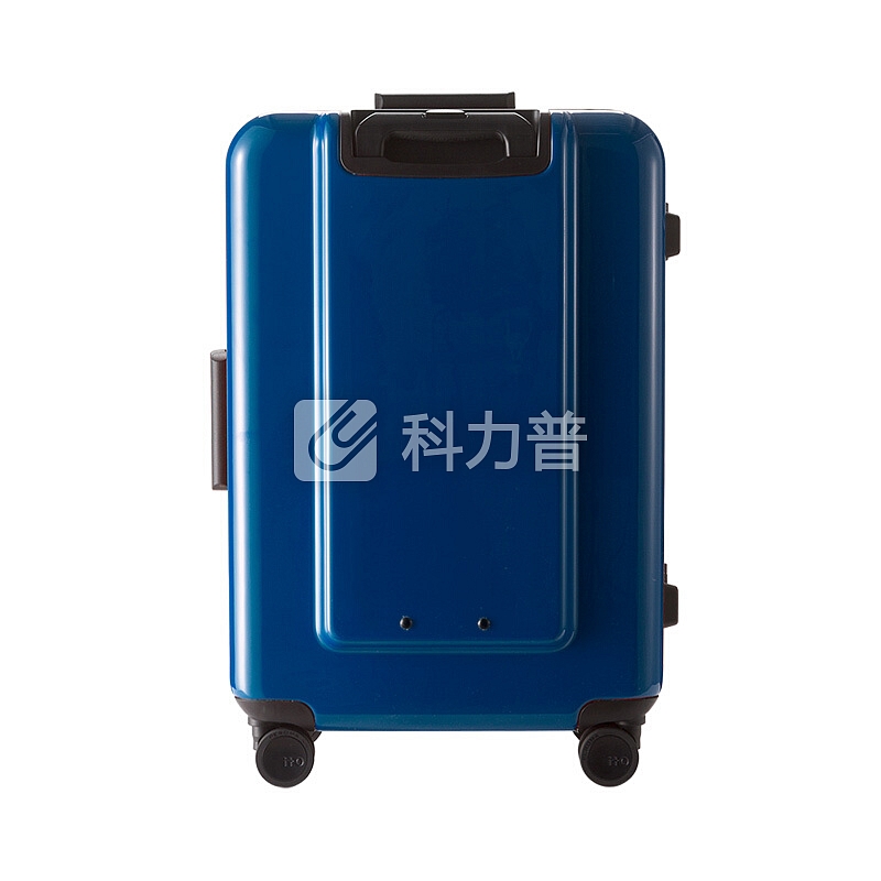 ITO 拉杆箱25英寸旅行箱 大容量行李箱时尚静音万向轮男女密码箱包 CLASSIC 蓝色磨砂