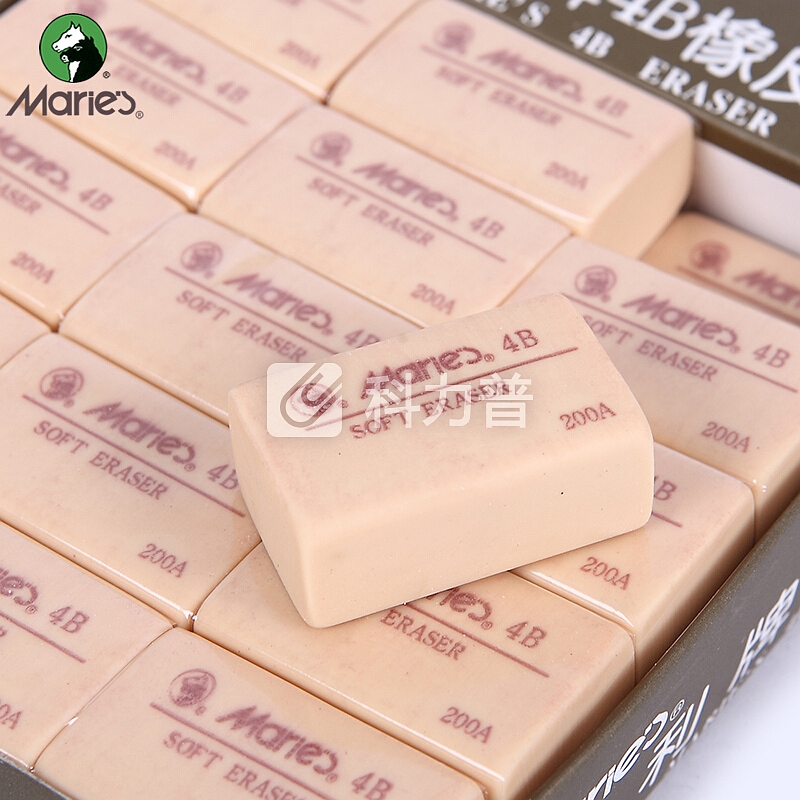 马利 马利（Marie's）橡皮 4B H6440 4B橡皮