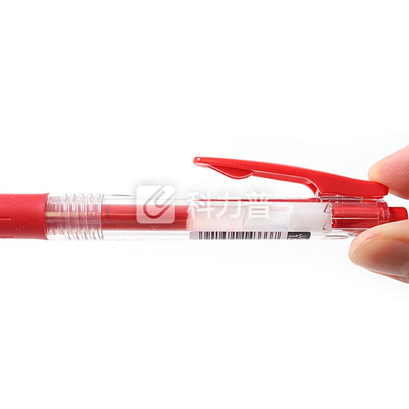 日本斑马牌(ZEBRA)JJ15按动中性笔 签字笔 0.5mm 红色