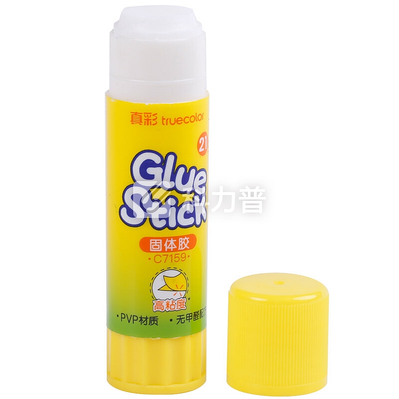 真彩(TRUECOLOR)PVP固体胶固体胶棒 强粘性高粘度 学生办公文具 21g 12支/盒C7159