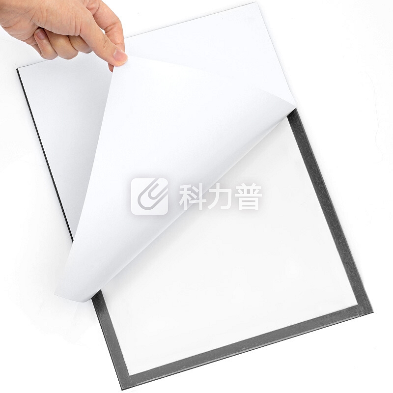 北极熊(Polar bear)MC-8003SL 磁性展示贴 A3 银色 营业执照框证书框营业执照保护套公告栏