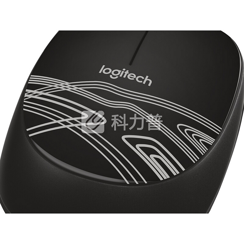 罗技(Logitech)M105有线USB鼠标 家用办公电脑笔记本通用 时尚多彩 炫酷黑