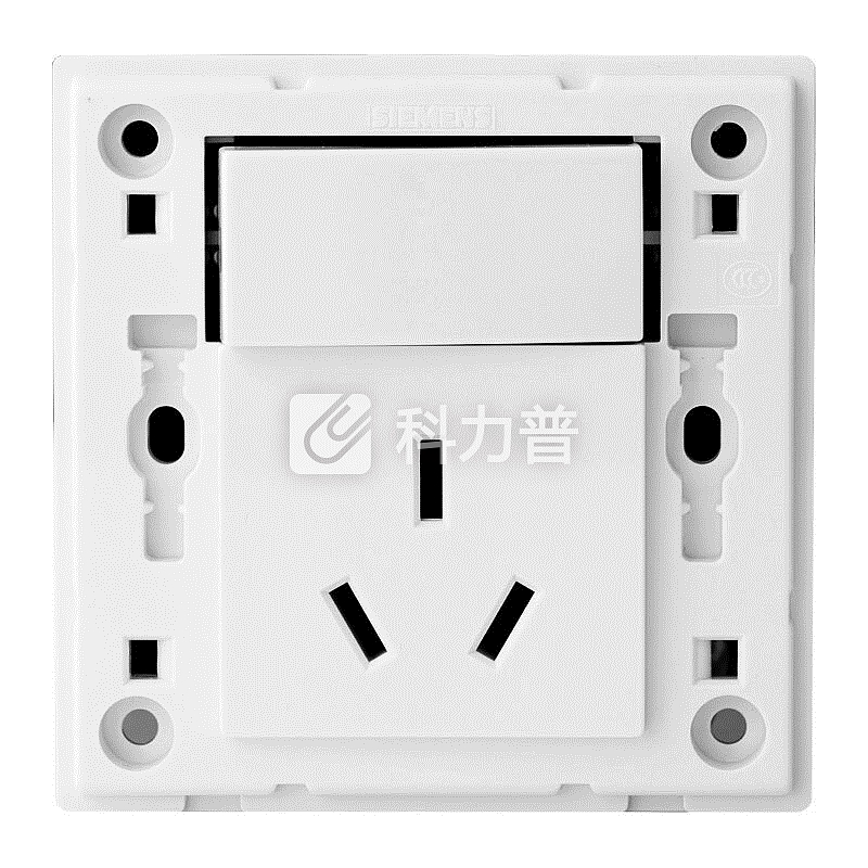 西门子(SIEMENS)开关插座 品宜系列 16A三孔带开关面板 空调热水器插座5UB06483NC01