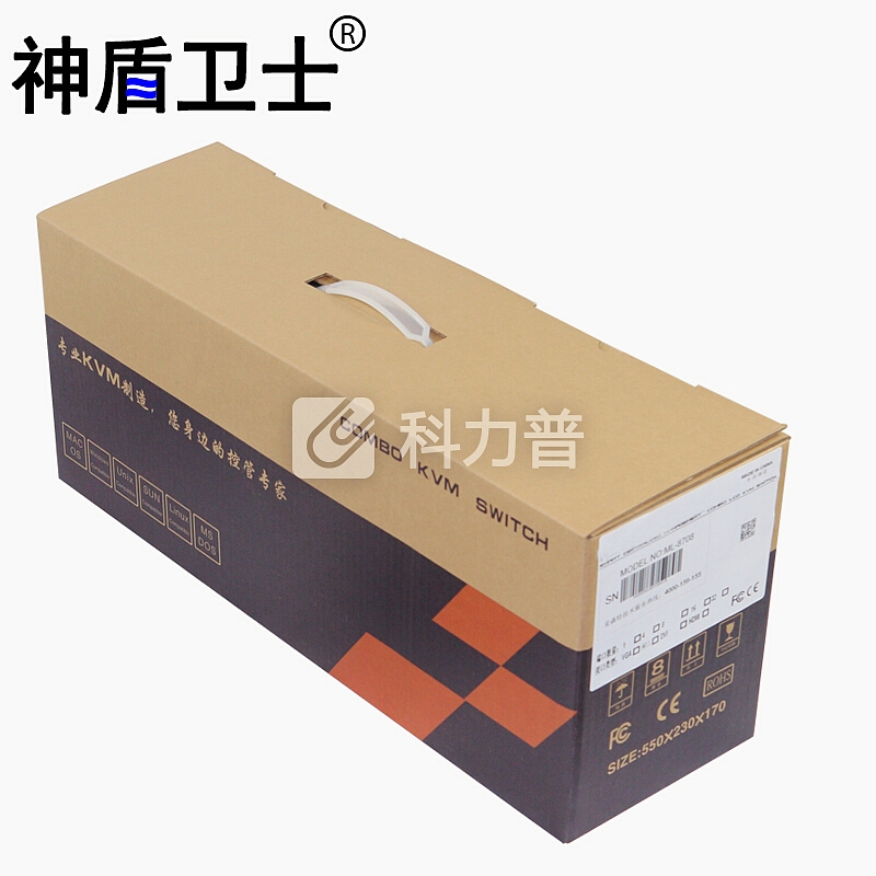 神盾卫士(SDWS)EM-716 kvm切换器网口16口机架式CAT5接口数字共享器