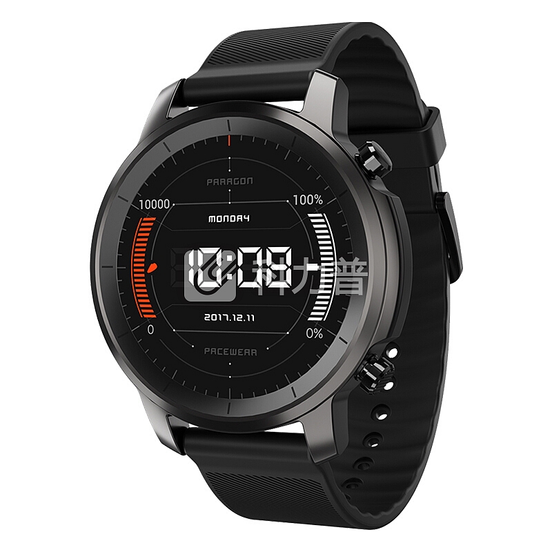 真时 pacewear 真时（Pacewear）HC腾讯智能手表男 接打电话 消息提醒 离线支付 防水 心率监测 多种运动模式 适配安卓&ios HC标准版--曜石黑