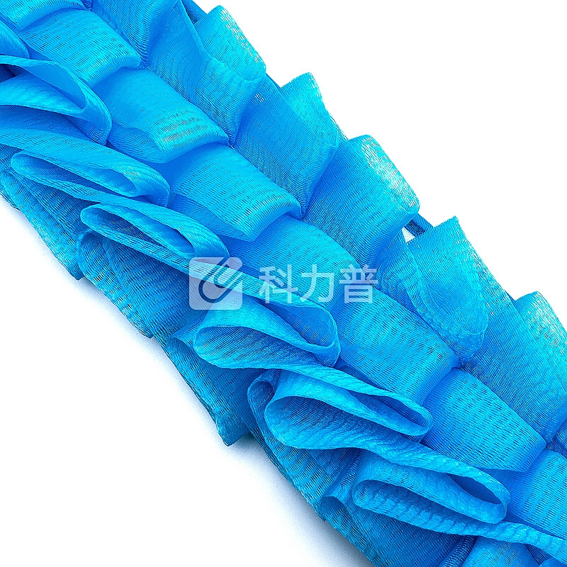 尚格兰 拉背条双面搓澡巾搓背巾 强力浴花洗澡刷沐浴球洗澡巾 男女通用搓澡神器(蓝色)