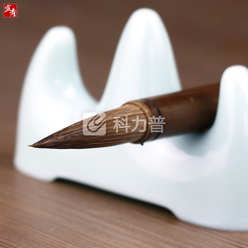 宣青 毛笔羊毫 上品中兰竹书法国画毛笔 学生成人书法练习单支装 MCCA5025