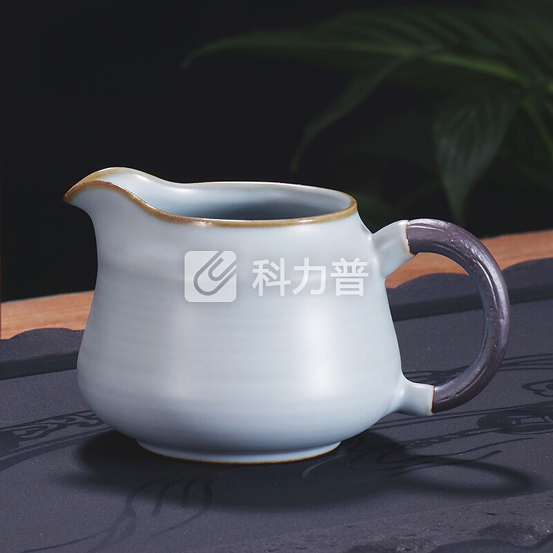 MULTIPOTENT 元青 汝窑茶具套装（MULTIPOTENT）汝瓷整套功夫茶具钟德壶不开片礼盒装 18头