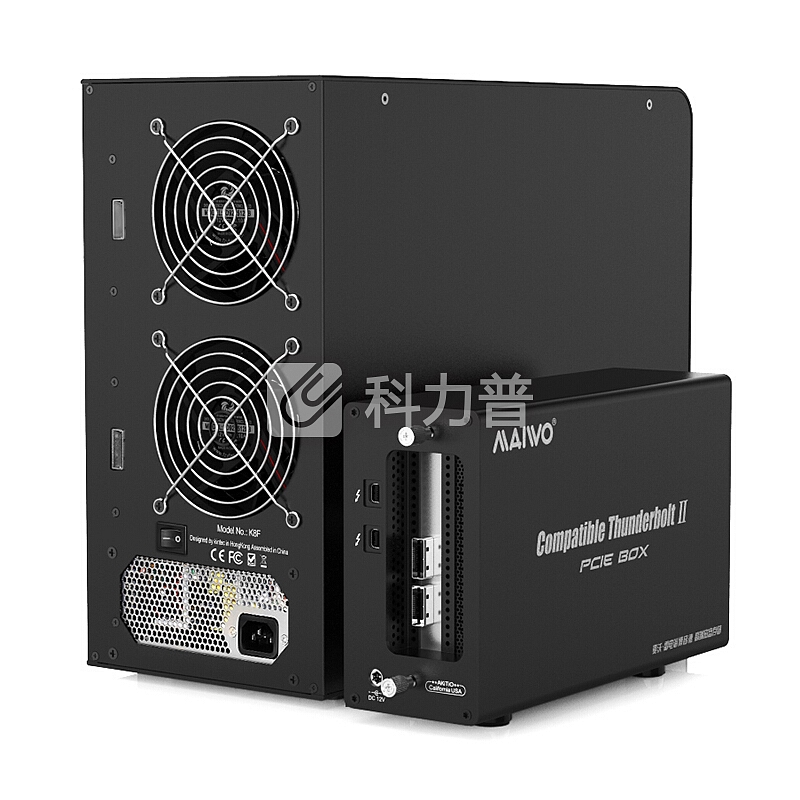 麦沃(MAIWO)K8FL Thunderbolt全铝 八层磁盘阵列 支持2.5/3.5英寸硬盘 雷电接口
